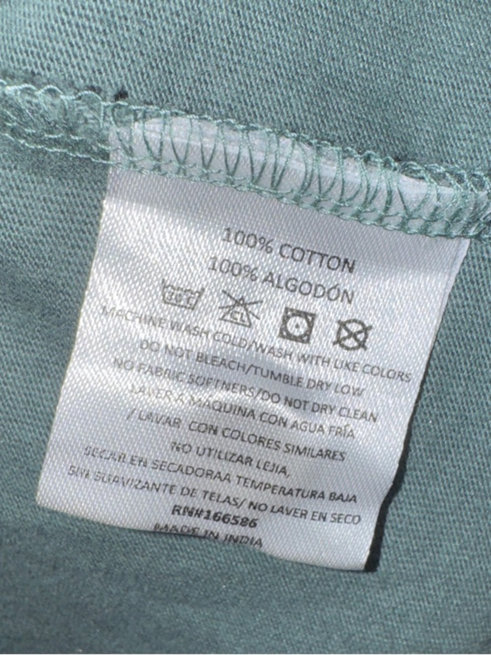 Coast Upton Rugby Shirt in Silverpine Green and Bone White - Picture 7 of 8